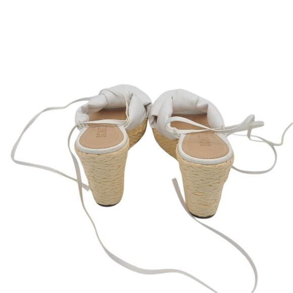 Schutz Reilly Wedge Sandals Size 7.5 - Picture 5 of 6